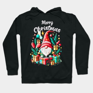 Merry Christmas Gnome Family Christmas Hoodie